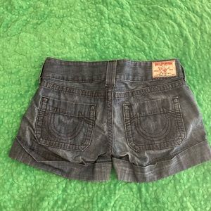 True Religion jean shorts